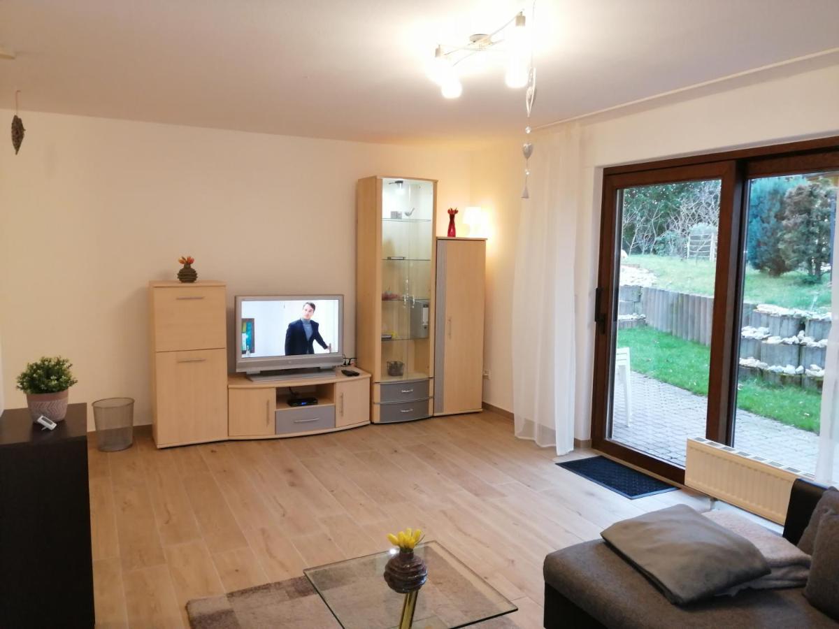 Ebenerdige Ferienwohnung Mit Grosser Terrasse In Der Naehe Des Waldes, Zum Wohlfuehlen Schoneck Exterior photo